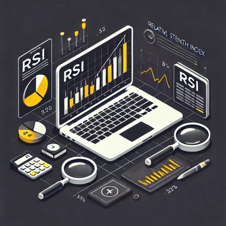 Représentation de l'indicateur technique RSI